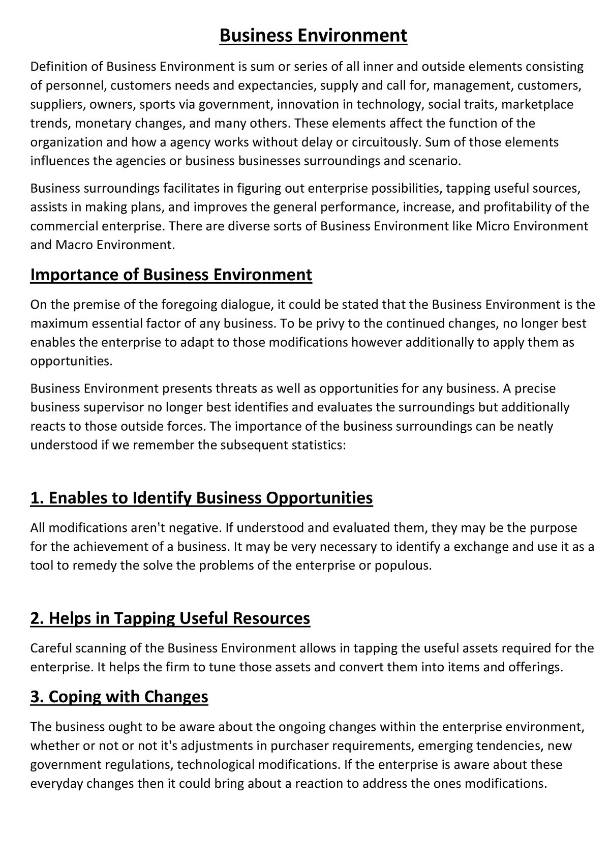 business-environment-introduction-business-environment-definition-of