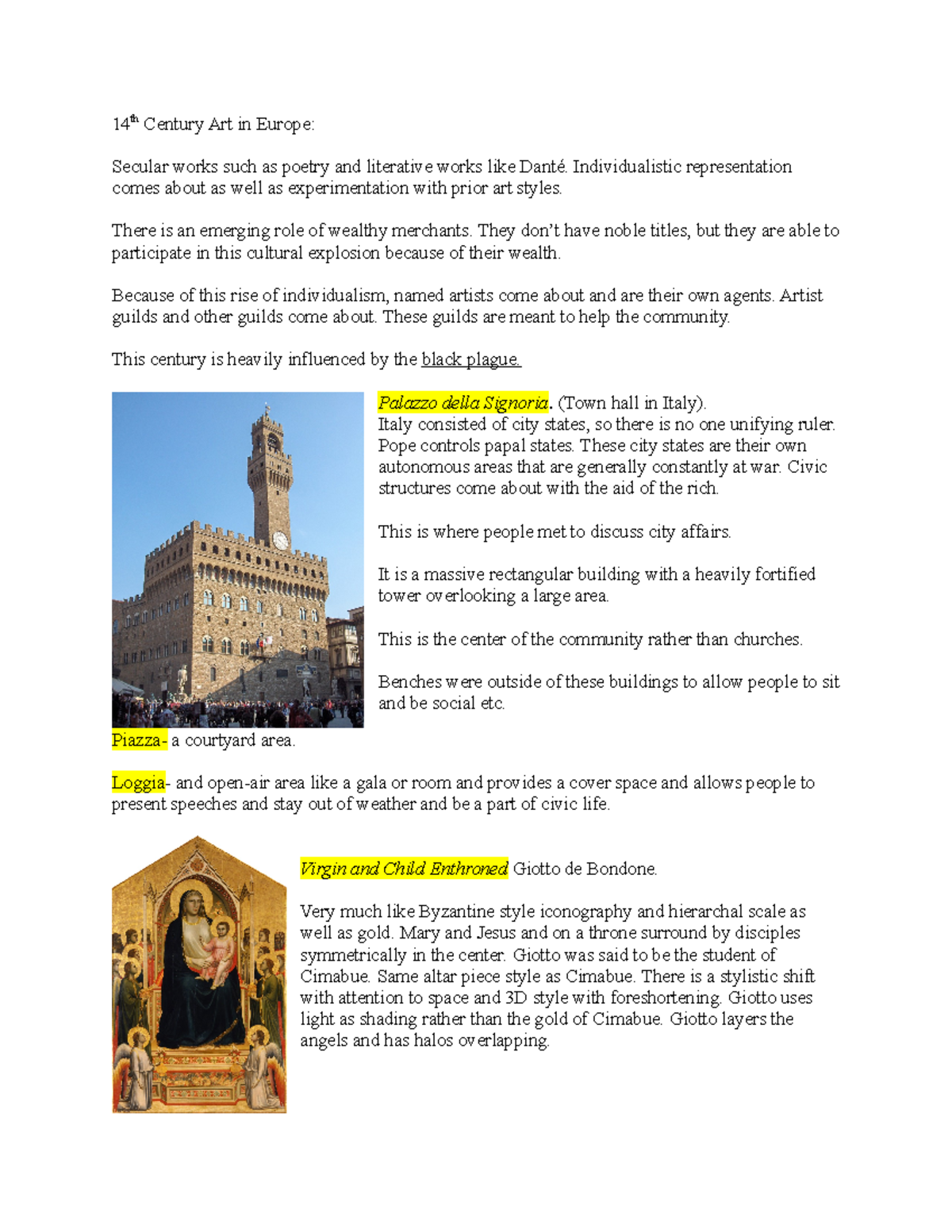 14th Century Art in Europe - 14th Century Art in Europe: Secular works ...