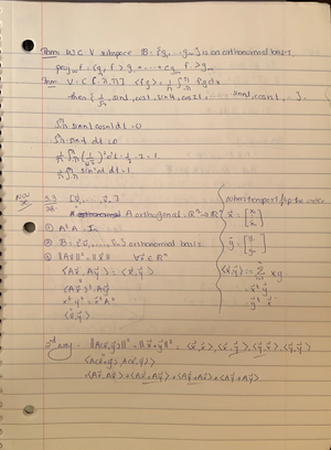 Chapter 4 Linear Algebra Notes For the Semester - Chapter 4 Duality ...