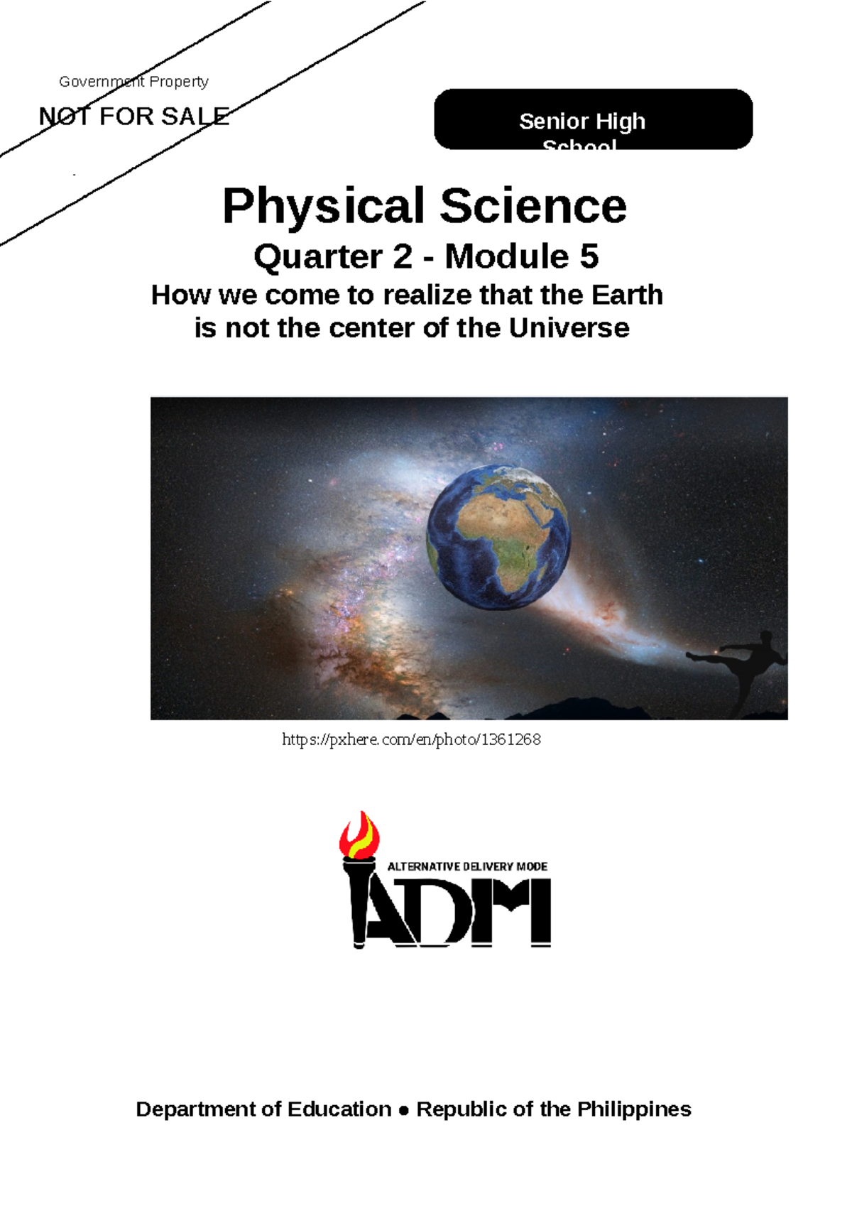 Physical Science 12 Q2 Module 1 1 Not Physical Science Quarter 2 Module 5 How We Come To 4711