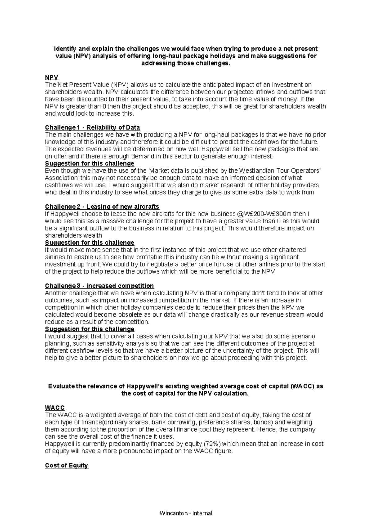 August Mock answers - MCS Mock questions - Identify and explain the ...