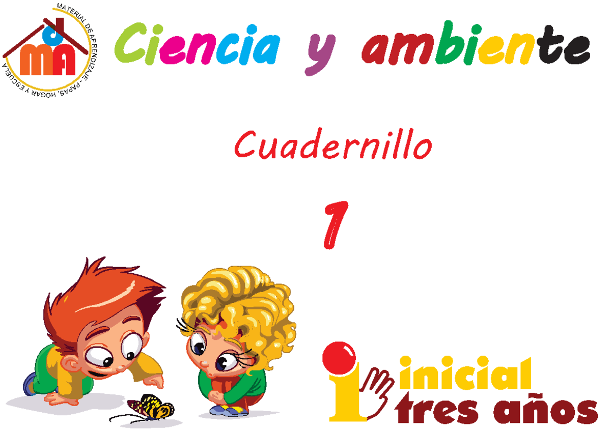 Cuadernillo Ciencia Y Ambiente 1 Completo E R I A L D E A P R E N D Z I A L A E E J U C P S