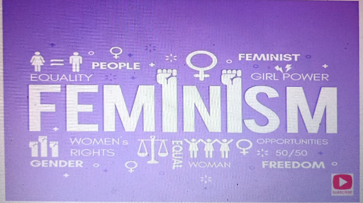 Feminism material - ####### = PEOPLE FEMINIST EQUALITY NISM GIRL POWER ...