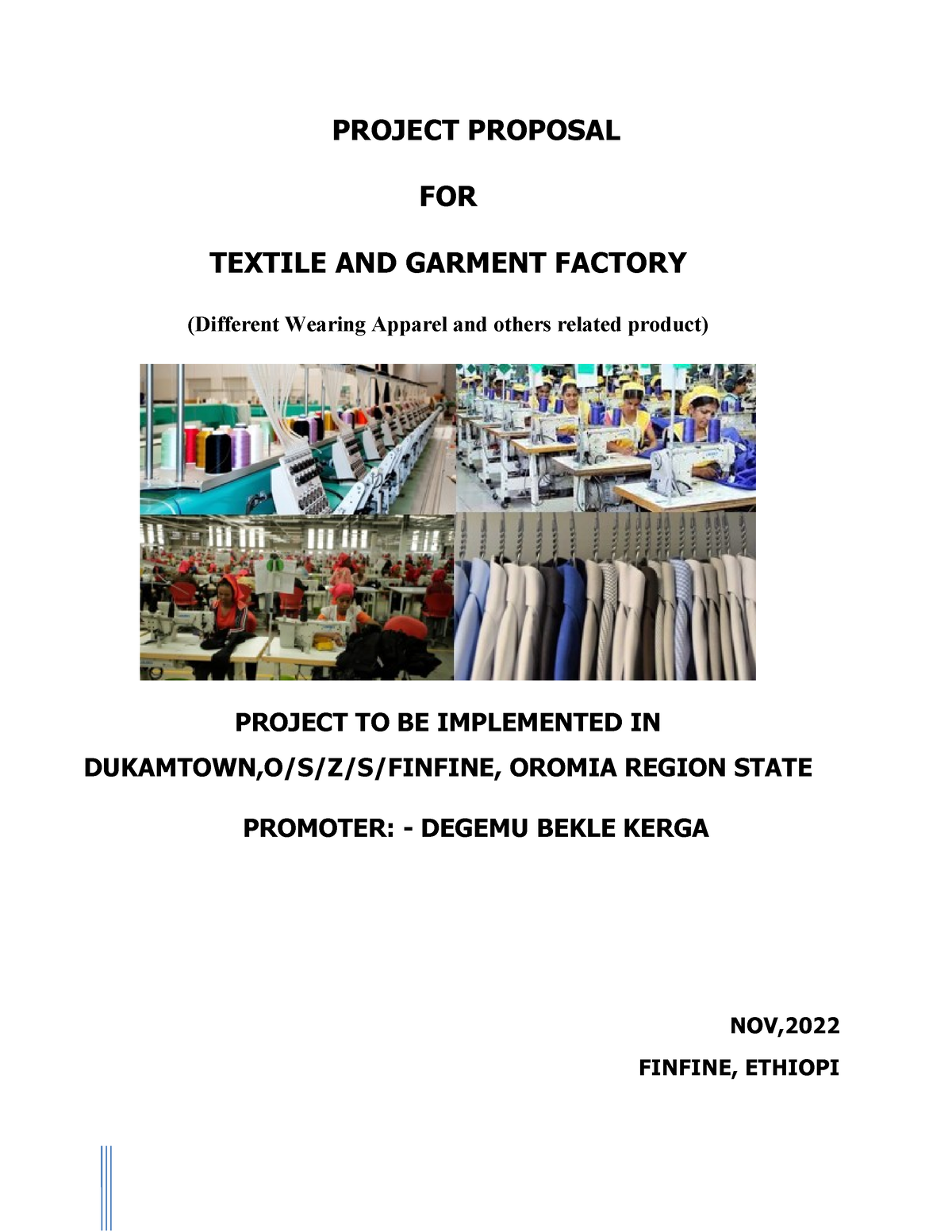 textile industry thesis