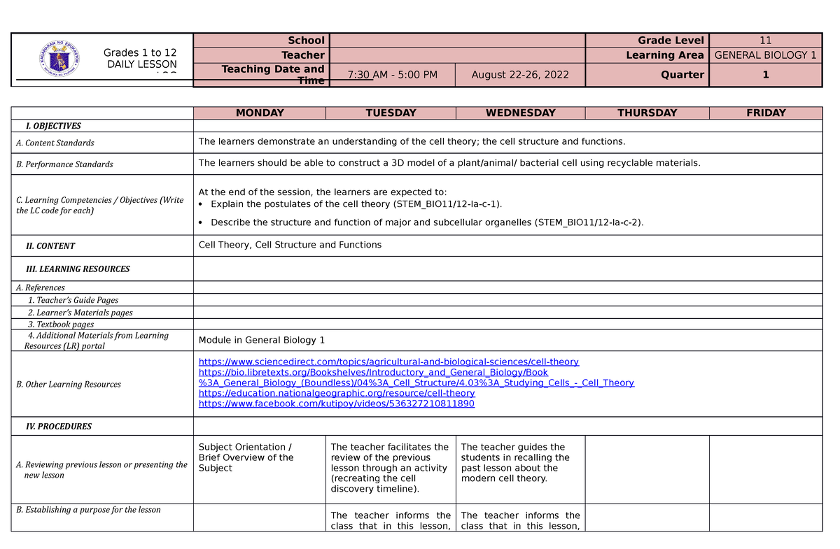 dll-general-biology-1-2022-2023-week1-school-grade-level-11-teacher