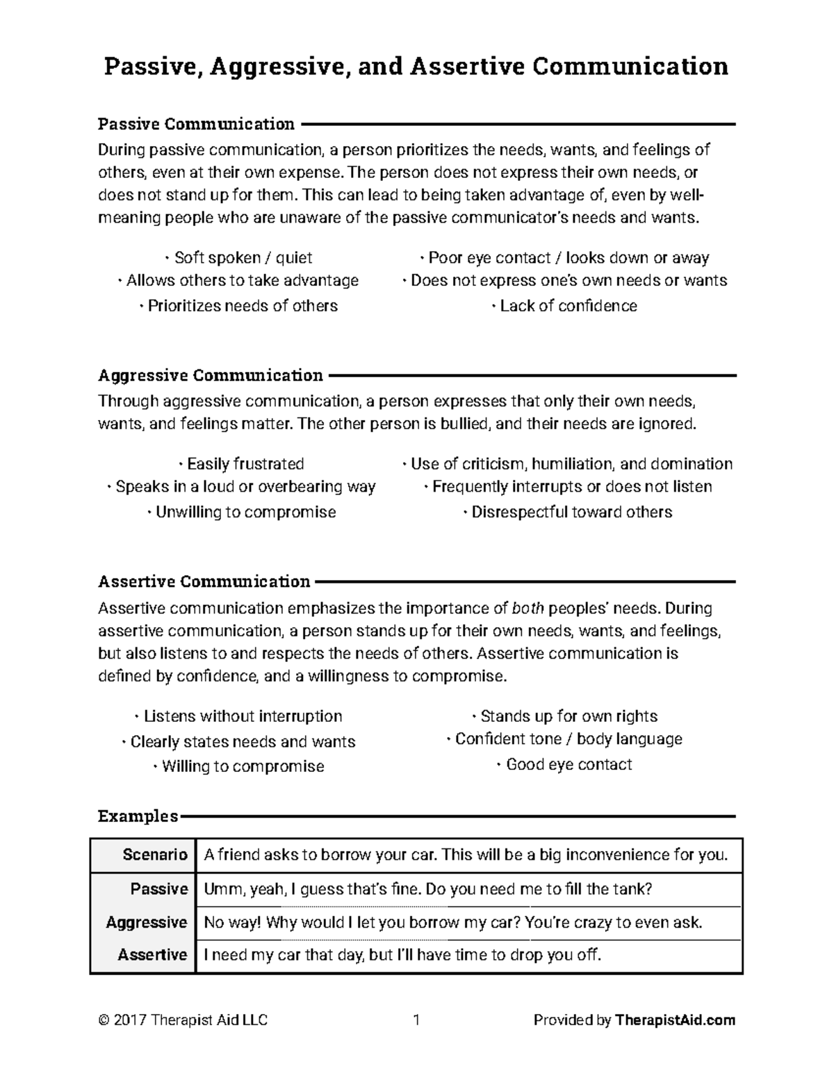 2.passive-aggressive-and-assertive-communication - Passive, Aggressive ...