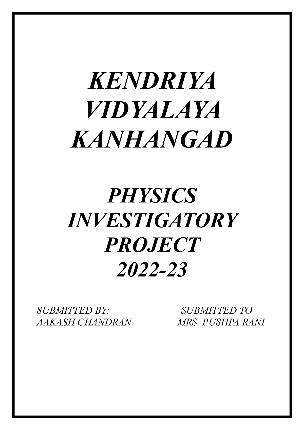 New Microsoft Word Document - KENDRIYA VIDYALAYA KANHANGAD PHYSICS ...