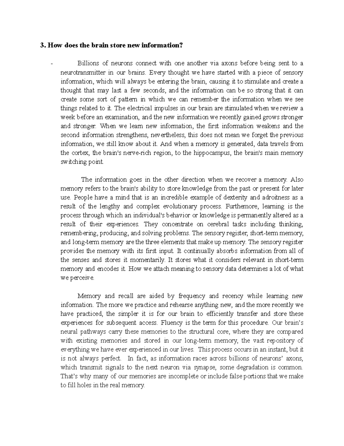 F-Recitation Amparo - this is a guide to making an essay - 3. How does ...