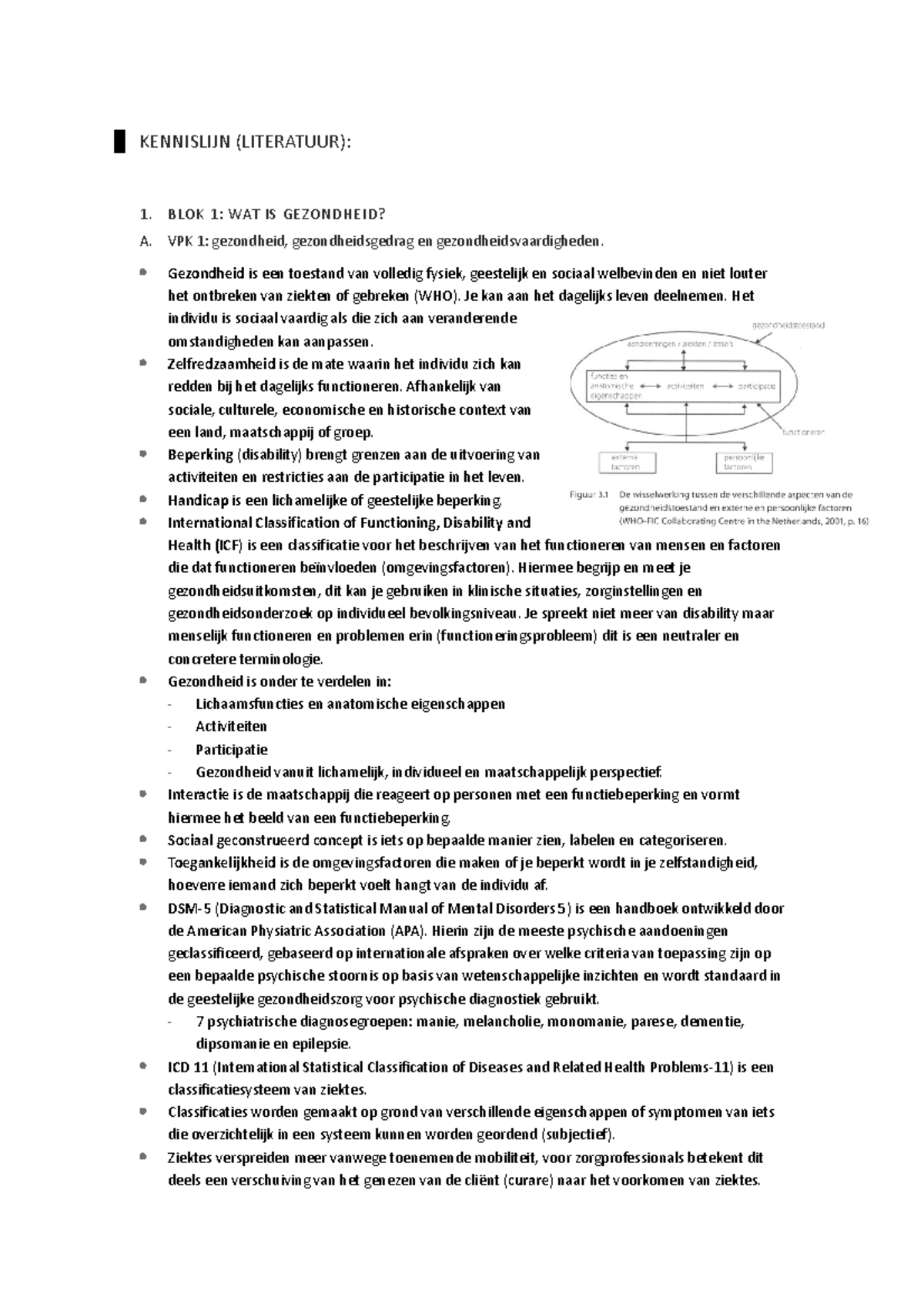 Kennislijn Samenvatting Literatuur - KENNISLIJN (LITERATUUR): 1. BLOK 1 ...