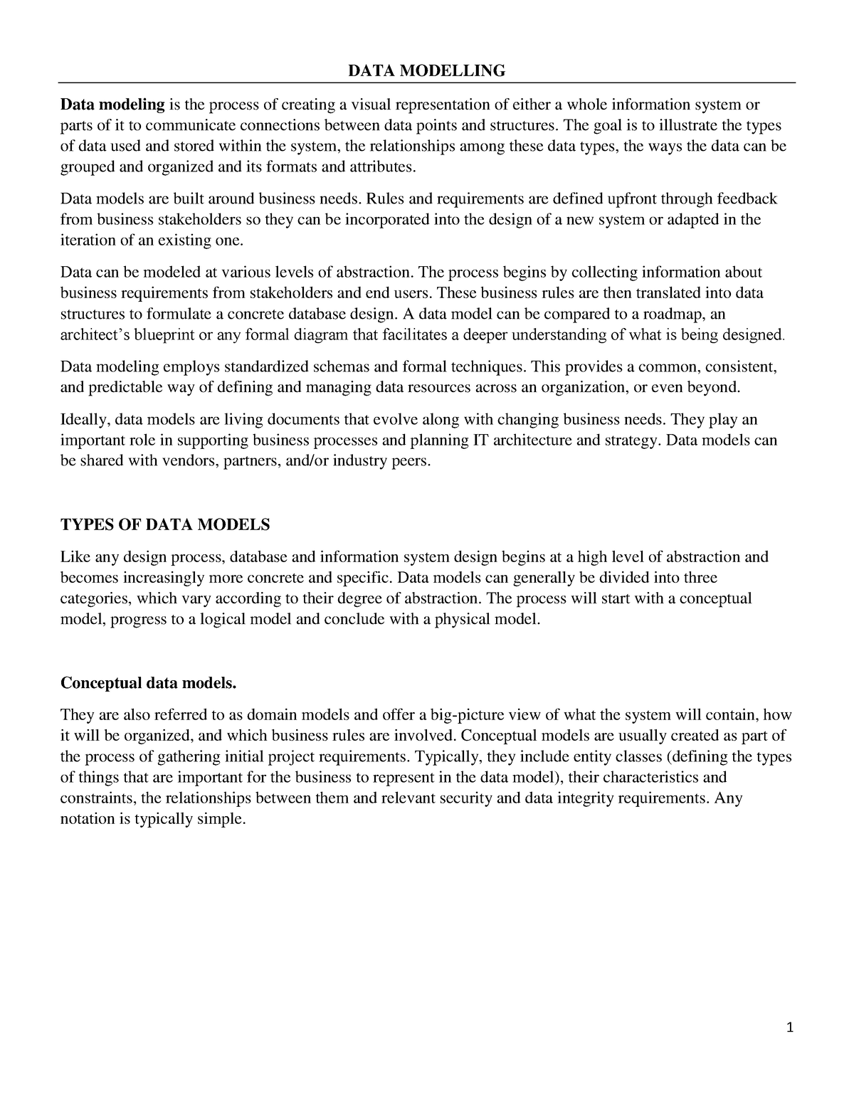 data-modelling-short-notes-on-database-development-process