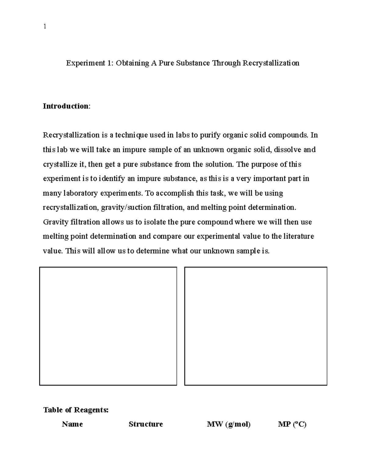 2211l-exp1-2211-lab-1-experiment-1-obtaining-a-pure-substance