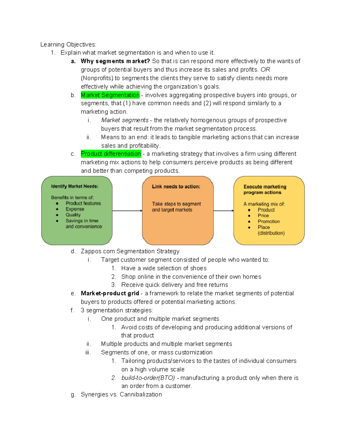 Positioning Value PropositionnCompare MKT mix strategies between your  company and the direct - Studocu