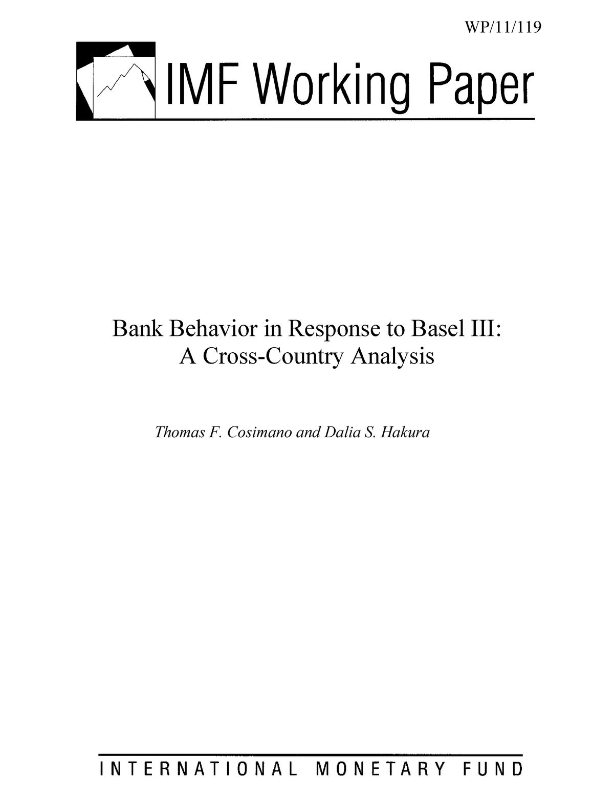 research paper on banking behavior