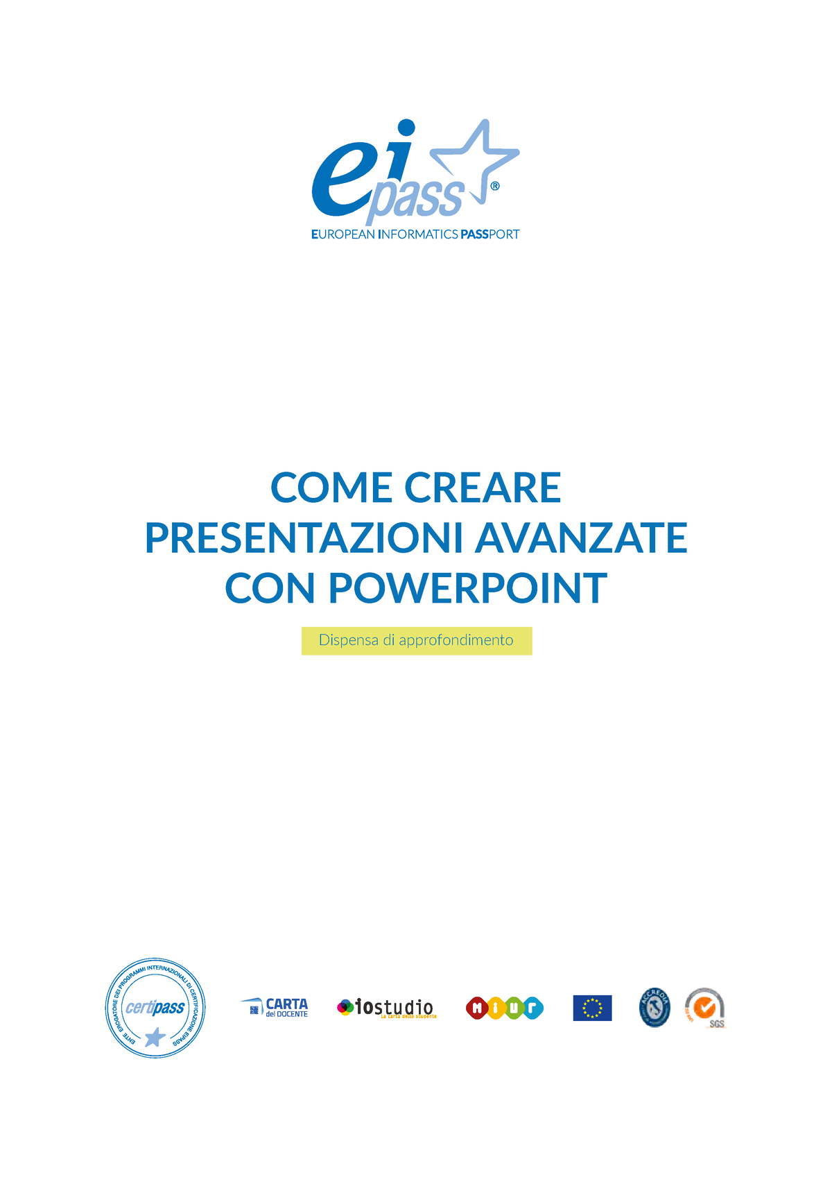 Powerpoint Power Point Eipass Come Creare Presentazioni Avanzate