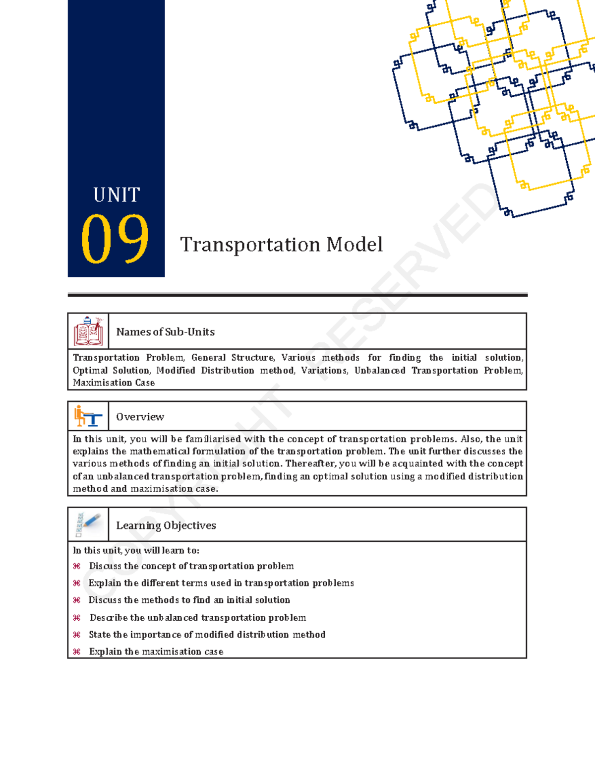 MBA Quantitative Techniques And Analytics 09 - Transportation Model ...