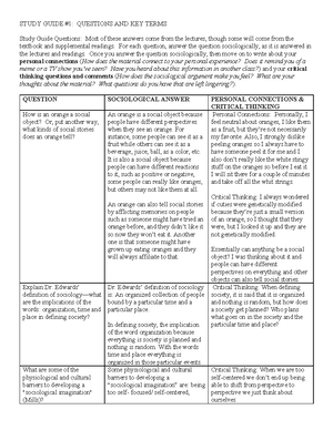 CH 6 Key Terms - 2023 Ch 6 aggregate - a collection of people who exist ...