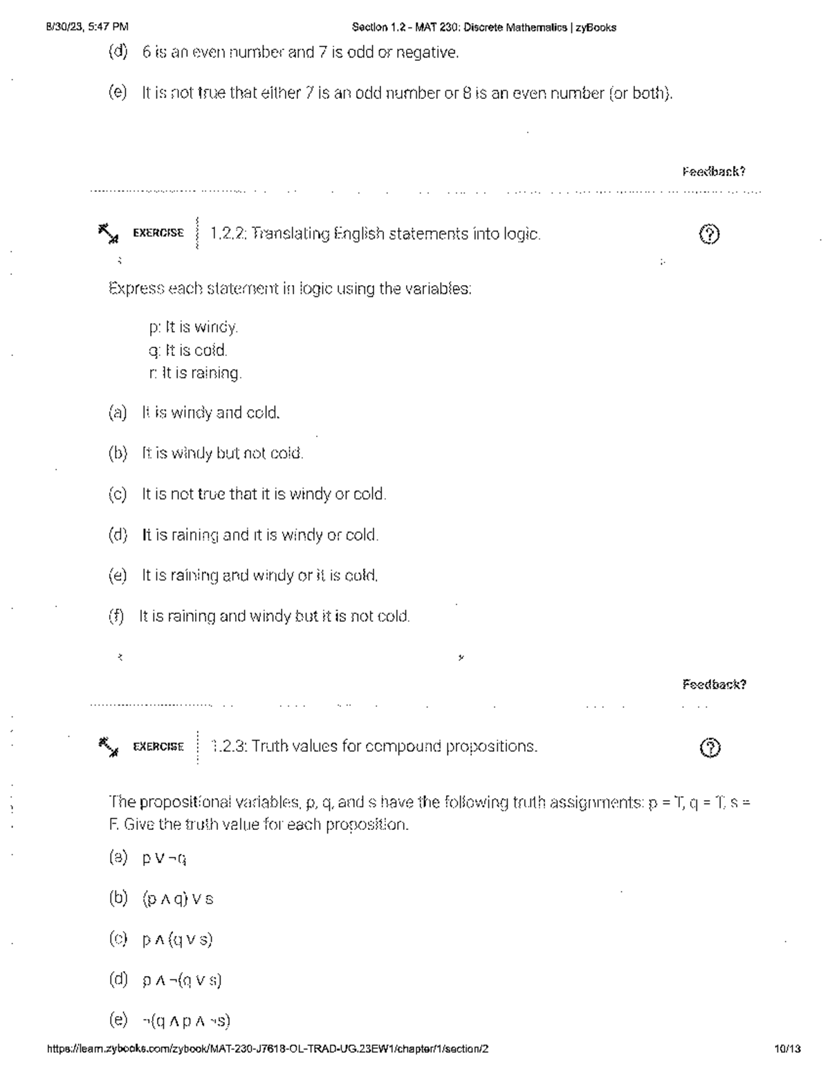 7 - notes - MAT230 - Studocu
