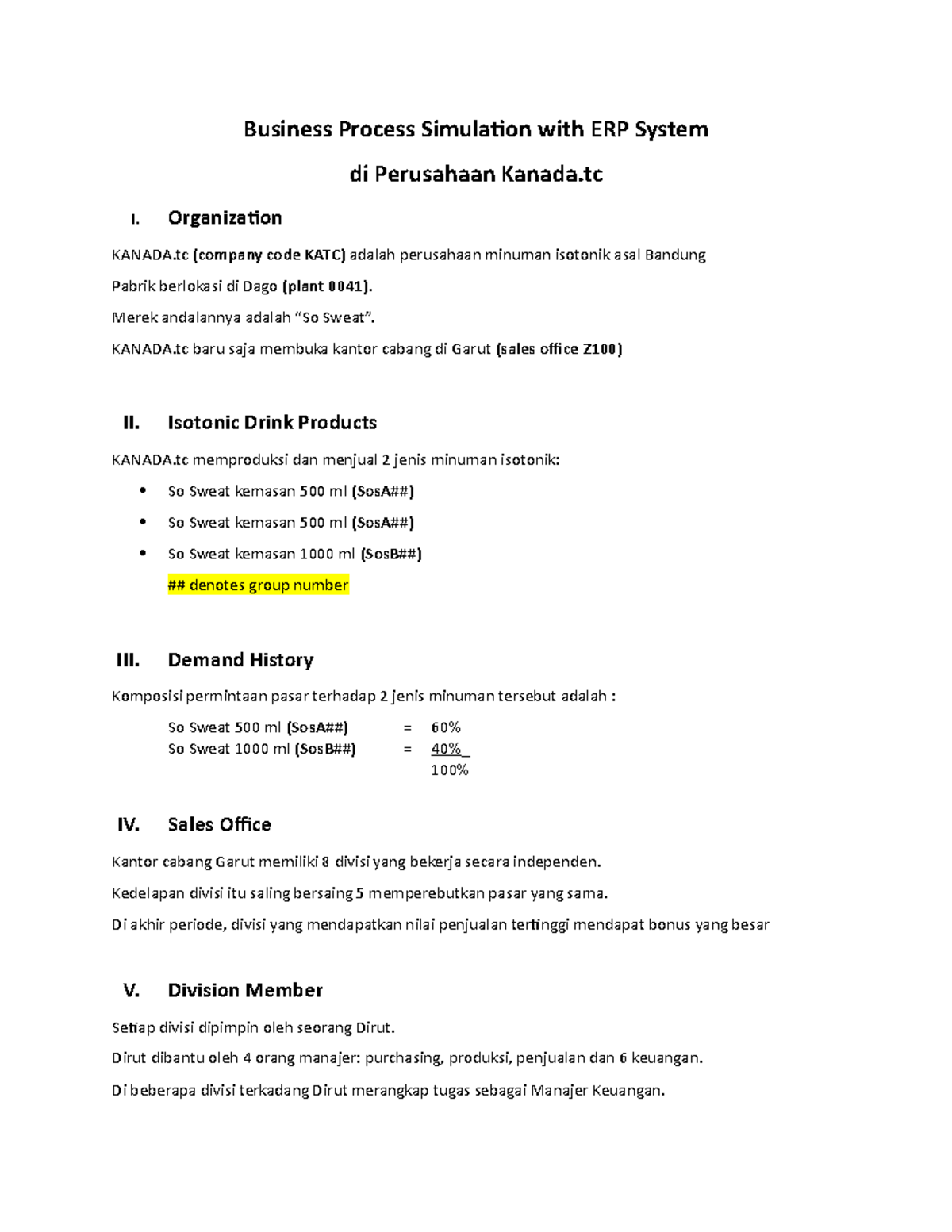 Resume Proses Bisnis ERP System - Business Process Simulation with ERP ...