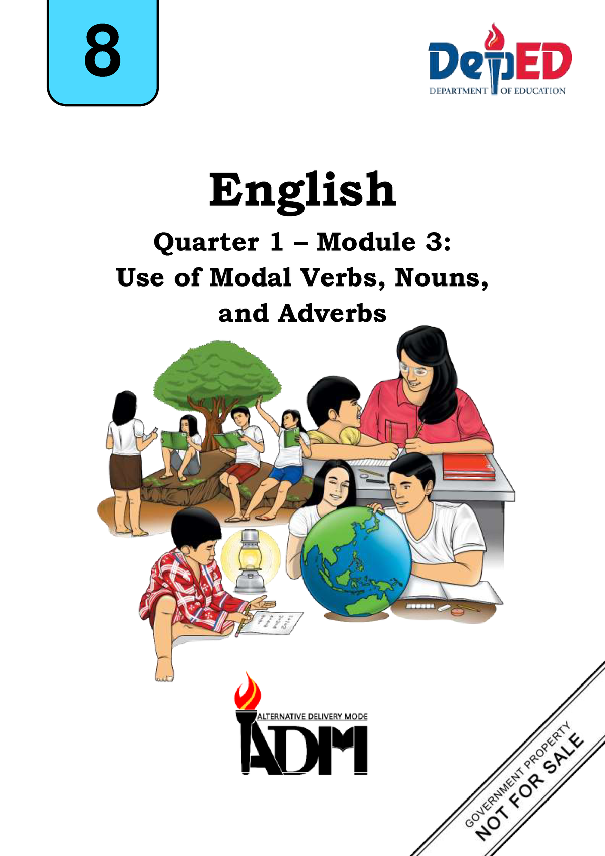 Grade 8 English Q1 W3 SLM 8 English Quarter 1 Module 3 Use Of 