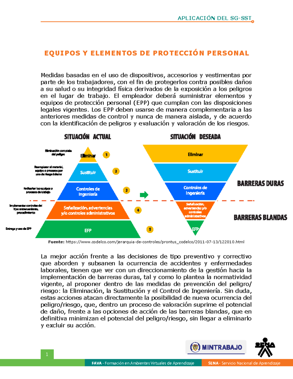 Document b - MATERIAL DE APOYO SST - 1 EQU IPOS Y ELEMEN T OS D E P ...