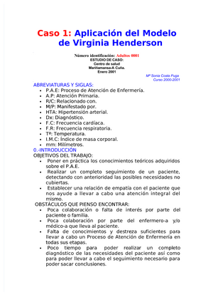 Pdf-caso-1-aplicacion-del-modelo-de-virginia-henderson compress - Caso  1:Caso 1: Aplicación del - Studocu