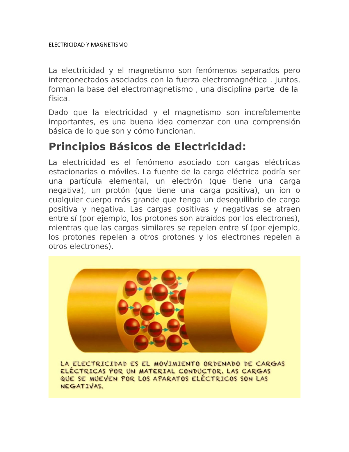 Electricidad Y Magnetismo - UNAM - Studocu