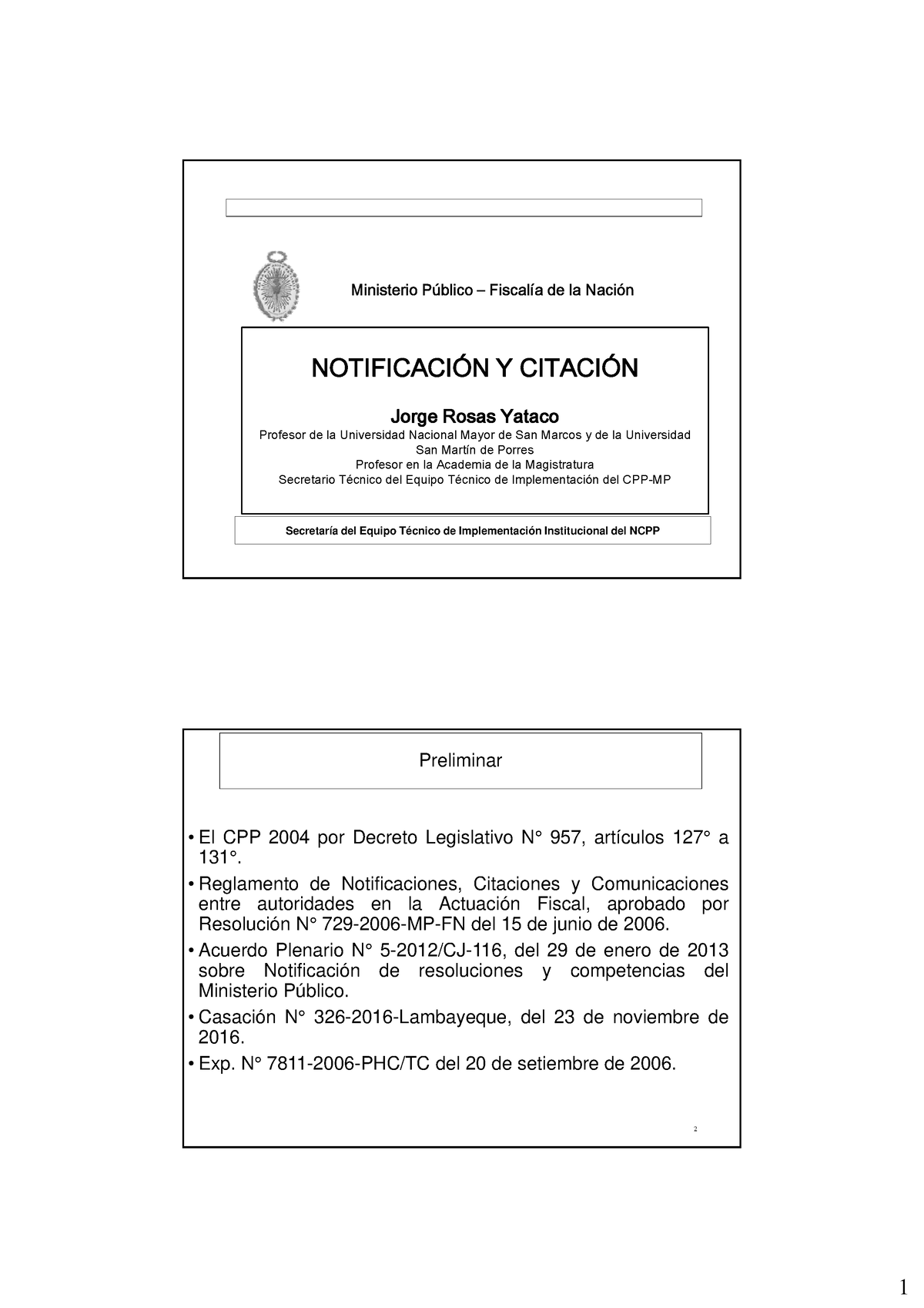 6165 Notificadores - Notificaciones - Ministerio Público – Fiscalía De ...