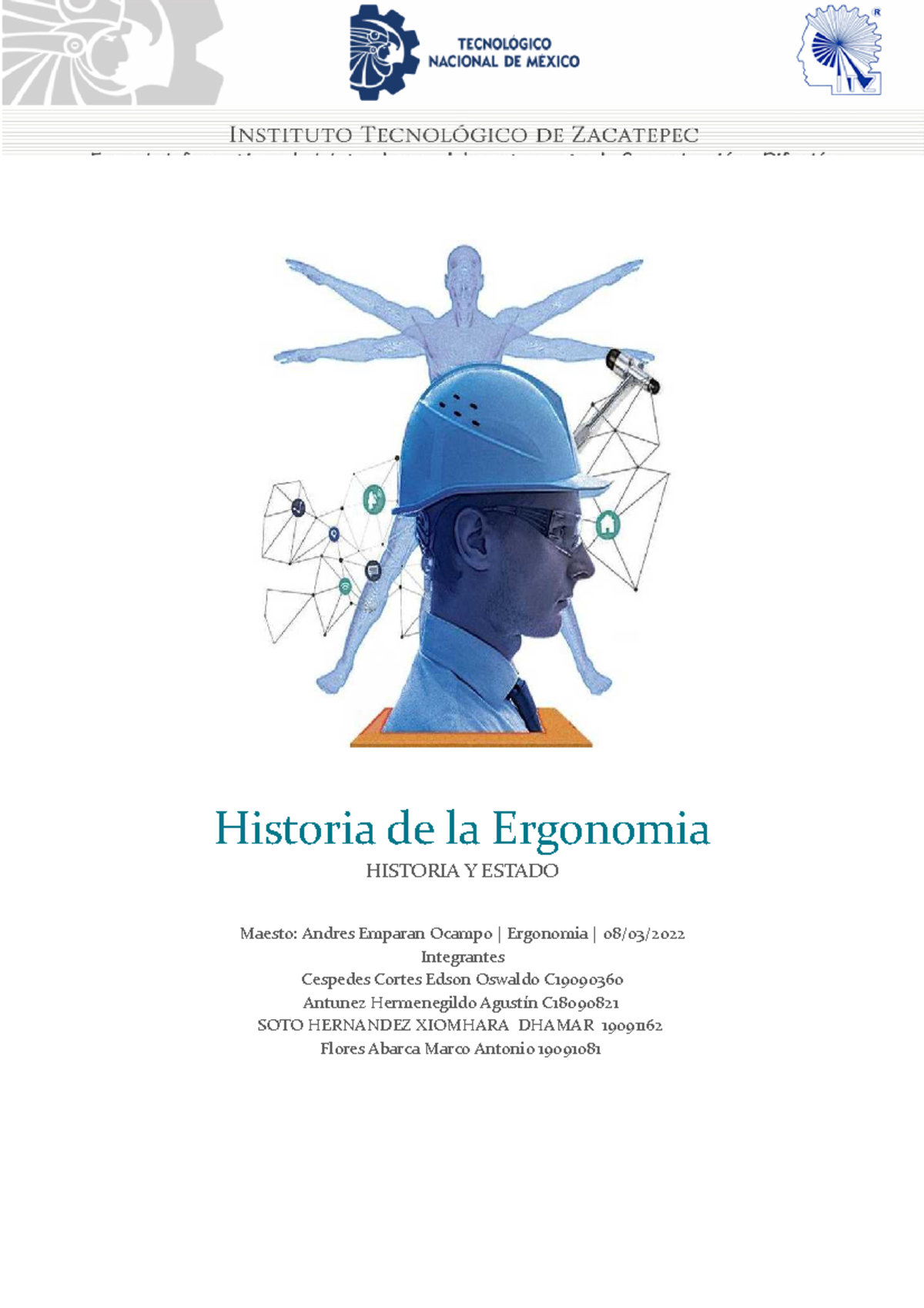 Actividad 1 Ergonomia Historia - Historia De La Ergonomia HISTORIA Y ...