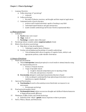 Psychology 2e Summary - Psychology Levels Of Analysis: Intra-personal ...