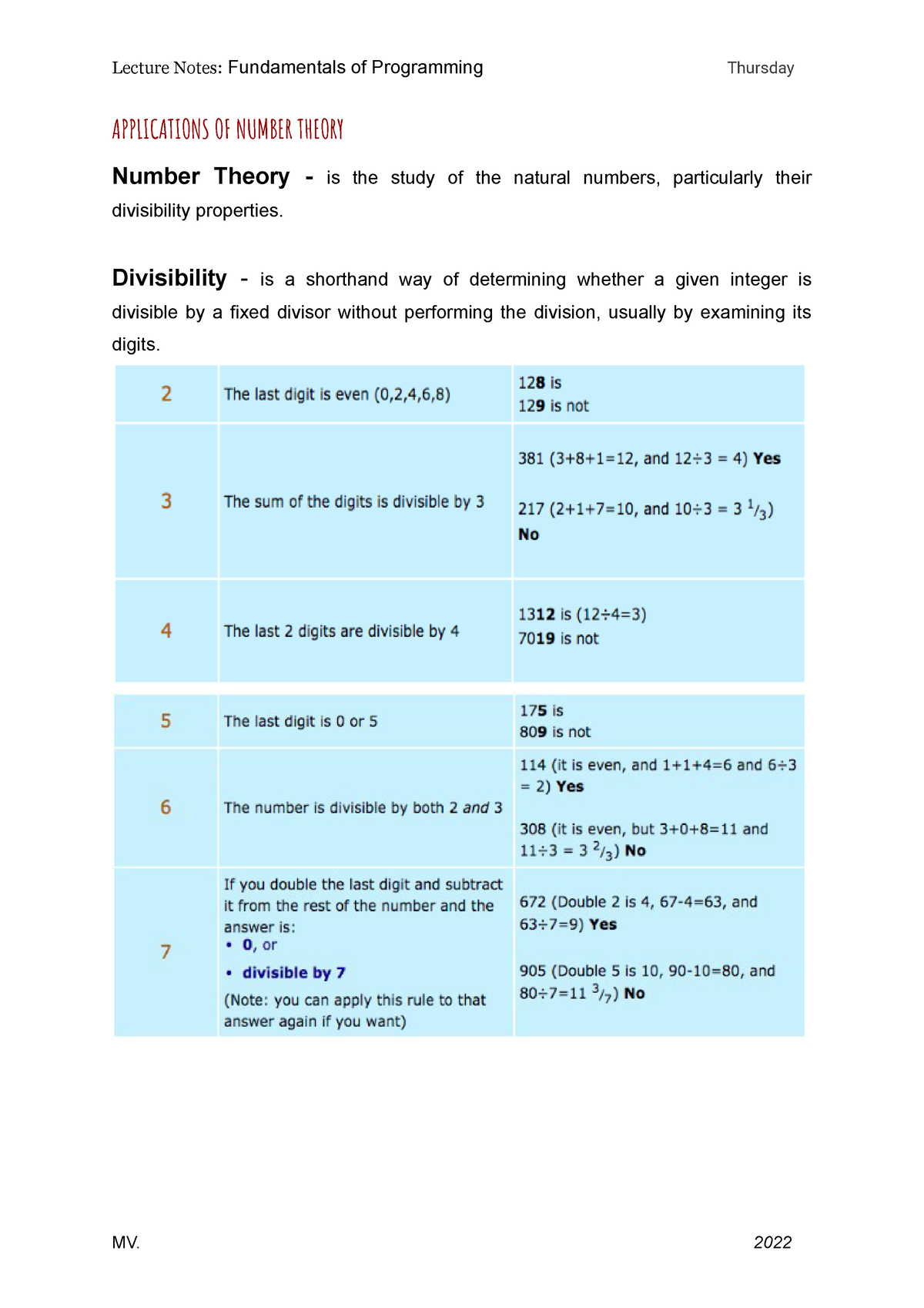 applications-of-number-theory-week5-lecture-notes-applications-of