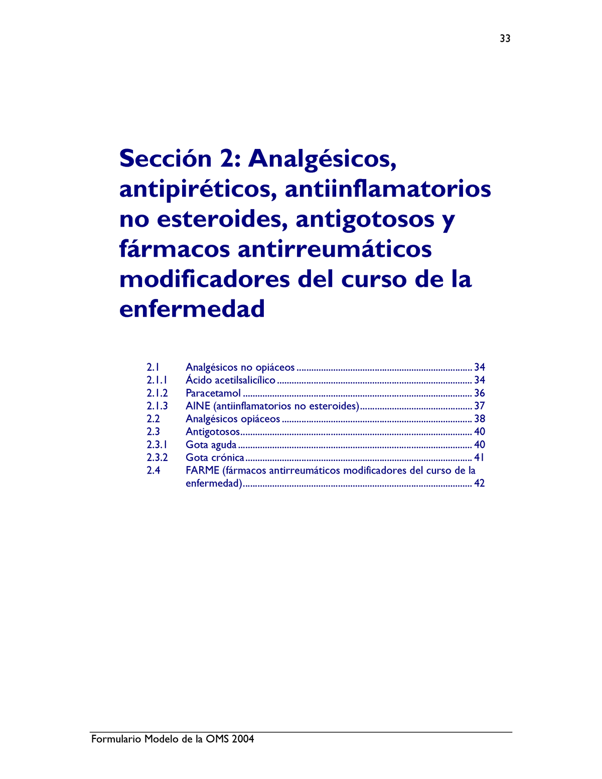 Anies - este material es a cerca de los aines - SecciÛn 2: AnalgÈsicos,  antipirÈticos, - Studocu