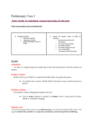Pdhpe assignment - PDHPE- Better Health for Individuals 2023 Part A ...