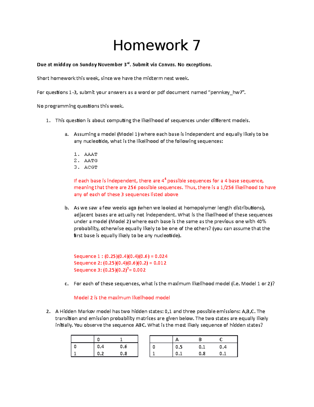 Godpr Hw7 - HOmework 7 - Homework 7 Due At Midday On Sunday November ...