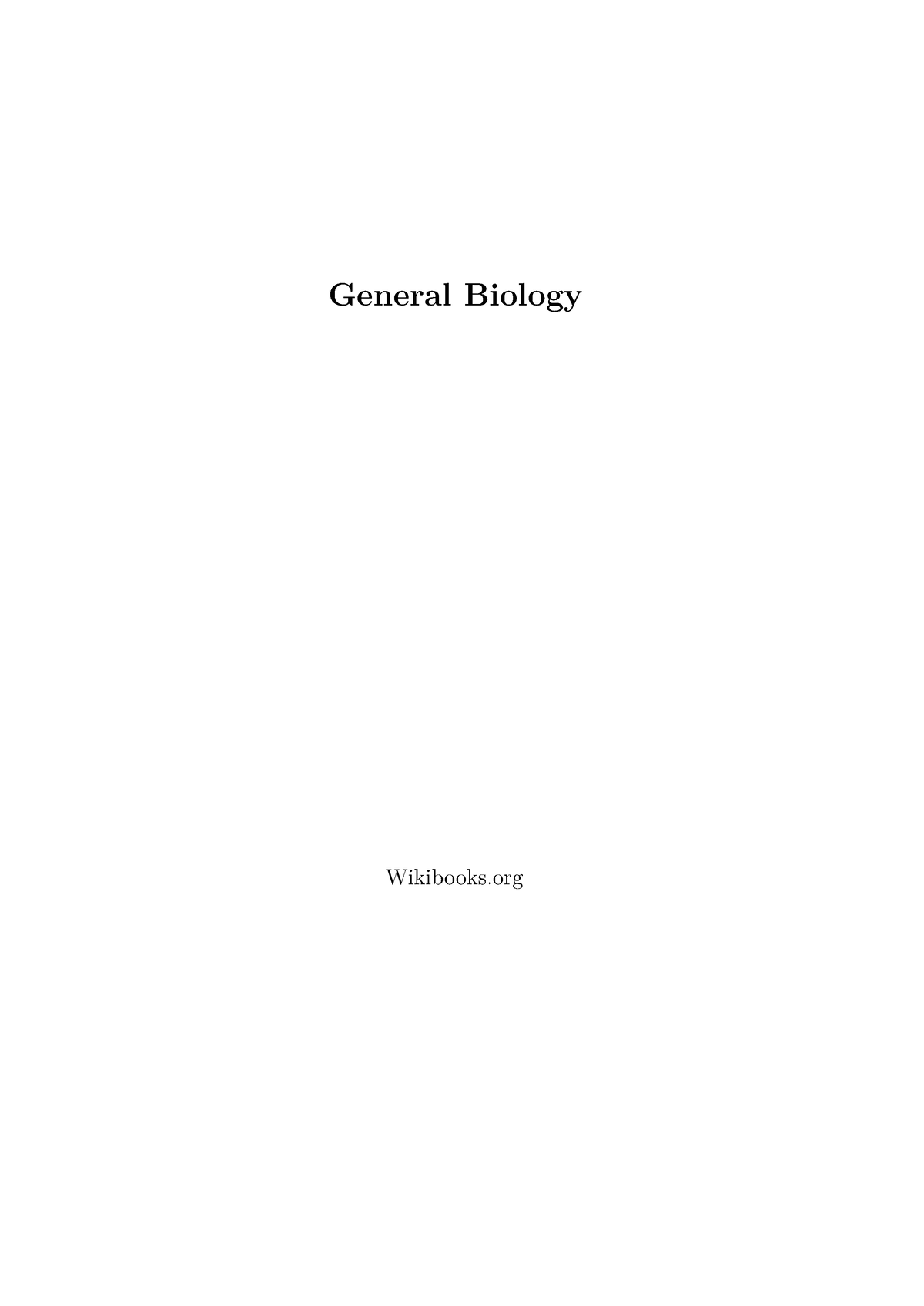 General Biology - General Biology Wikibooks March 15, 2013 On the 28th ...