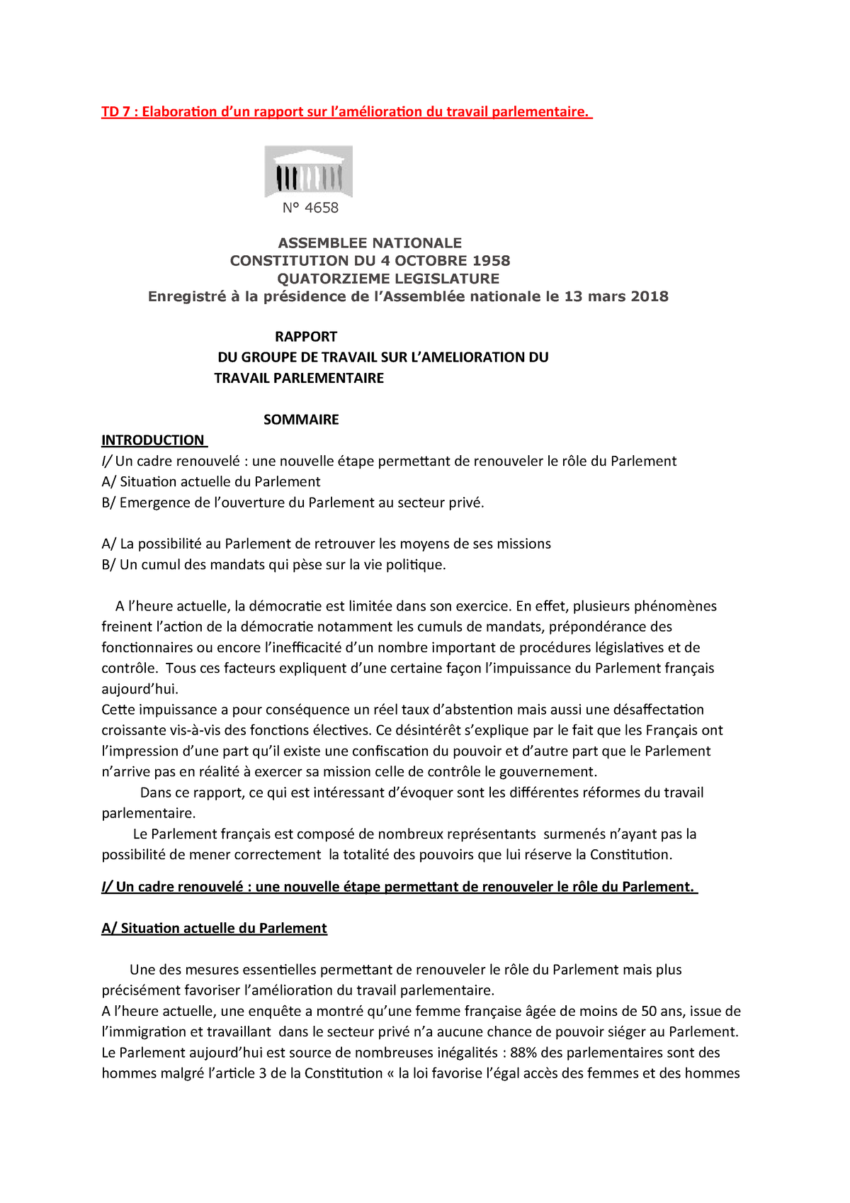 Déconcentration Et décentralisation - Dissertations Gratuits - zeuszeus