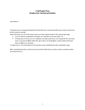 Proj One Plan - notes - Kelly Moreno Project One: Technology Plan ...