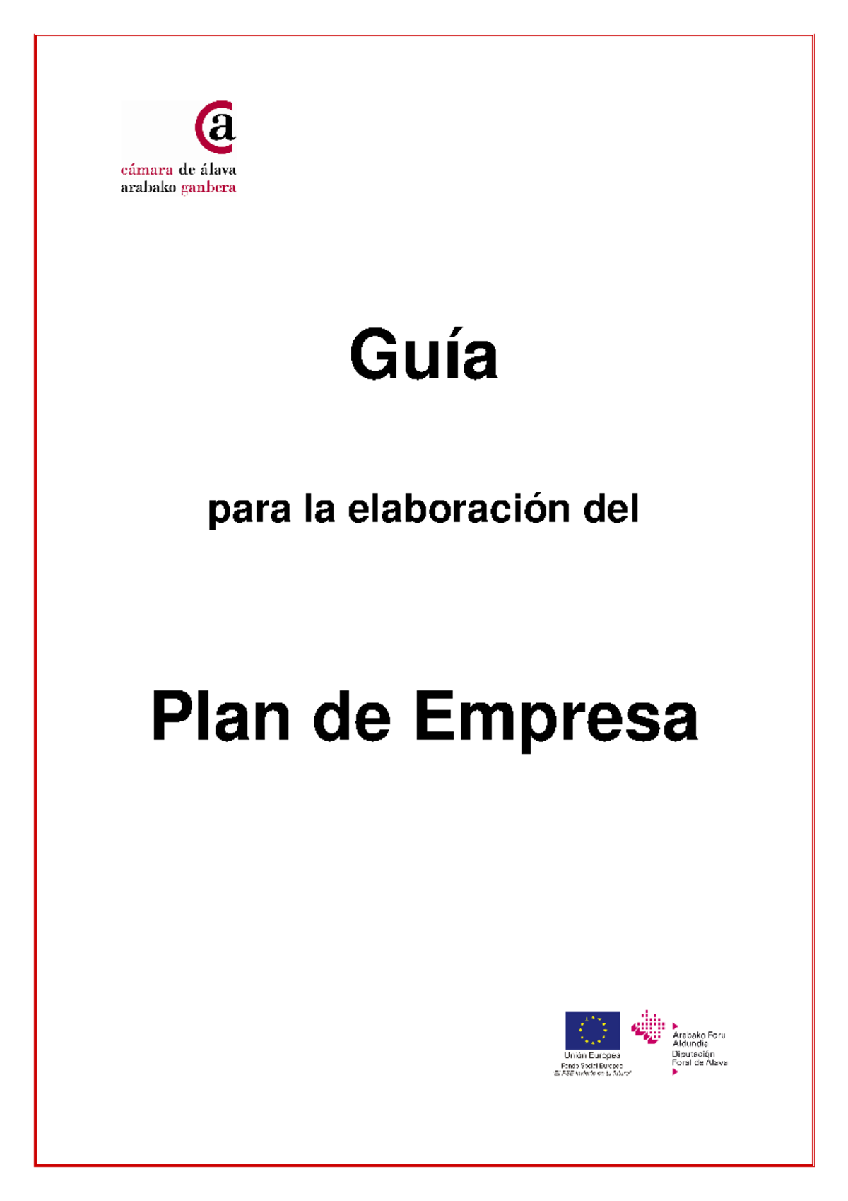 Plan de empresa GEFE - Guía para la elaboración del Plan de Empresa EL ...