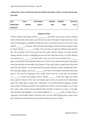7. Ch - The snake experience - Reading comprehension answer key ...