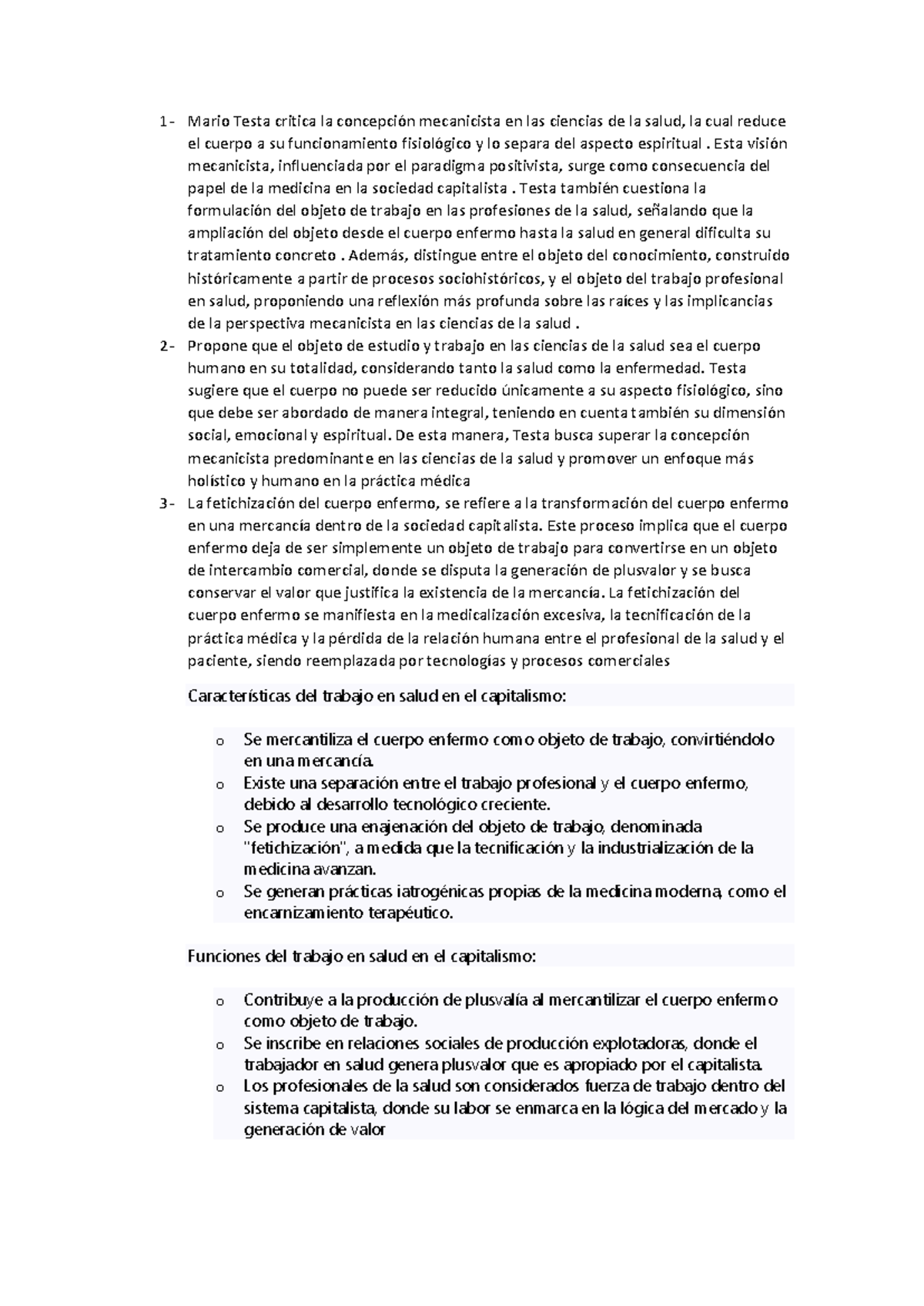 Mario testa tp conocimiento - 1 - Mario Testa critica la concepción ...