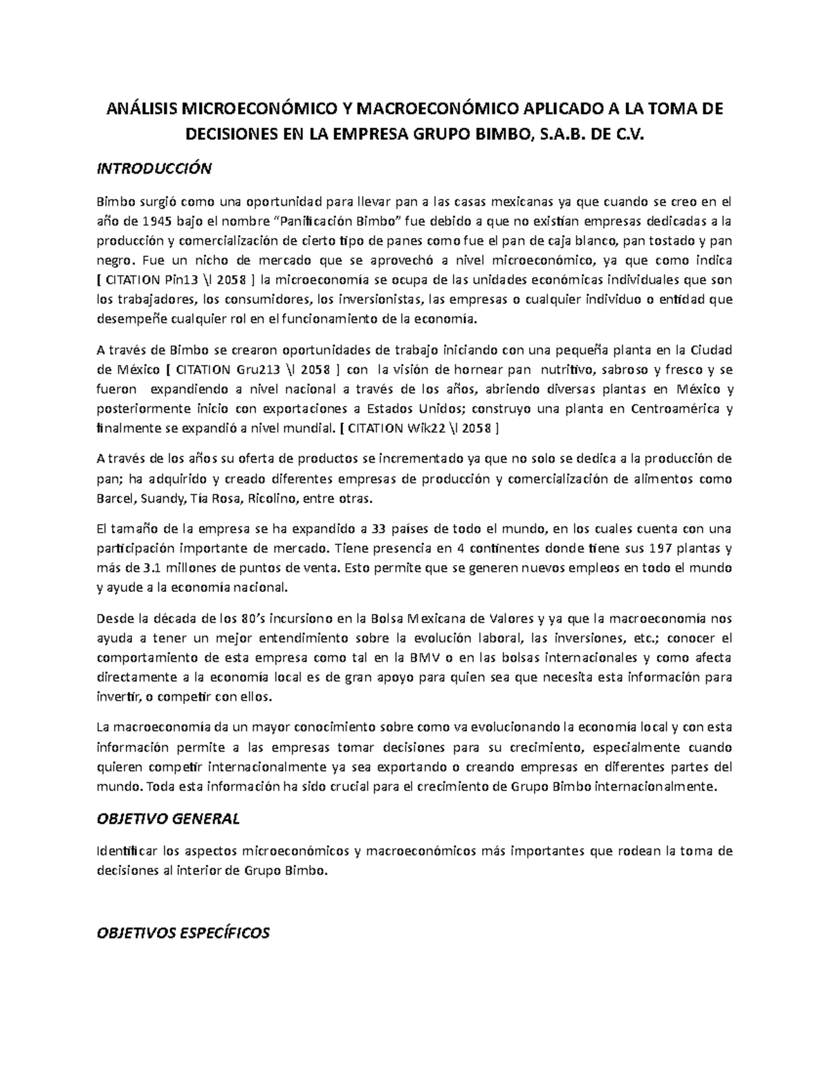 Evidencia 2 Proyecto Final Economia - ANÁLISIS MICROECONÓMICO Y ...