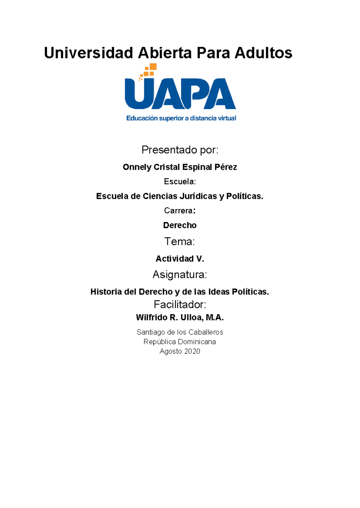 Constitución del 1854 - Universidad Abierta Para Adultos Presentado por ...