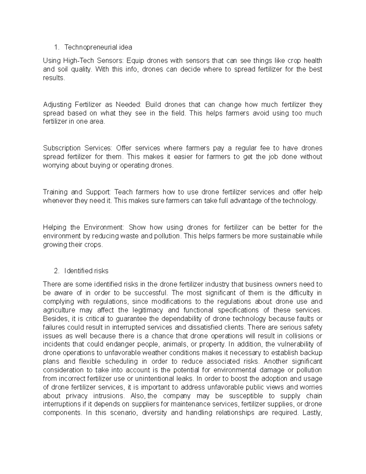 Tp-4 - this is activity that given - Technopreneurial idea Using High ...