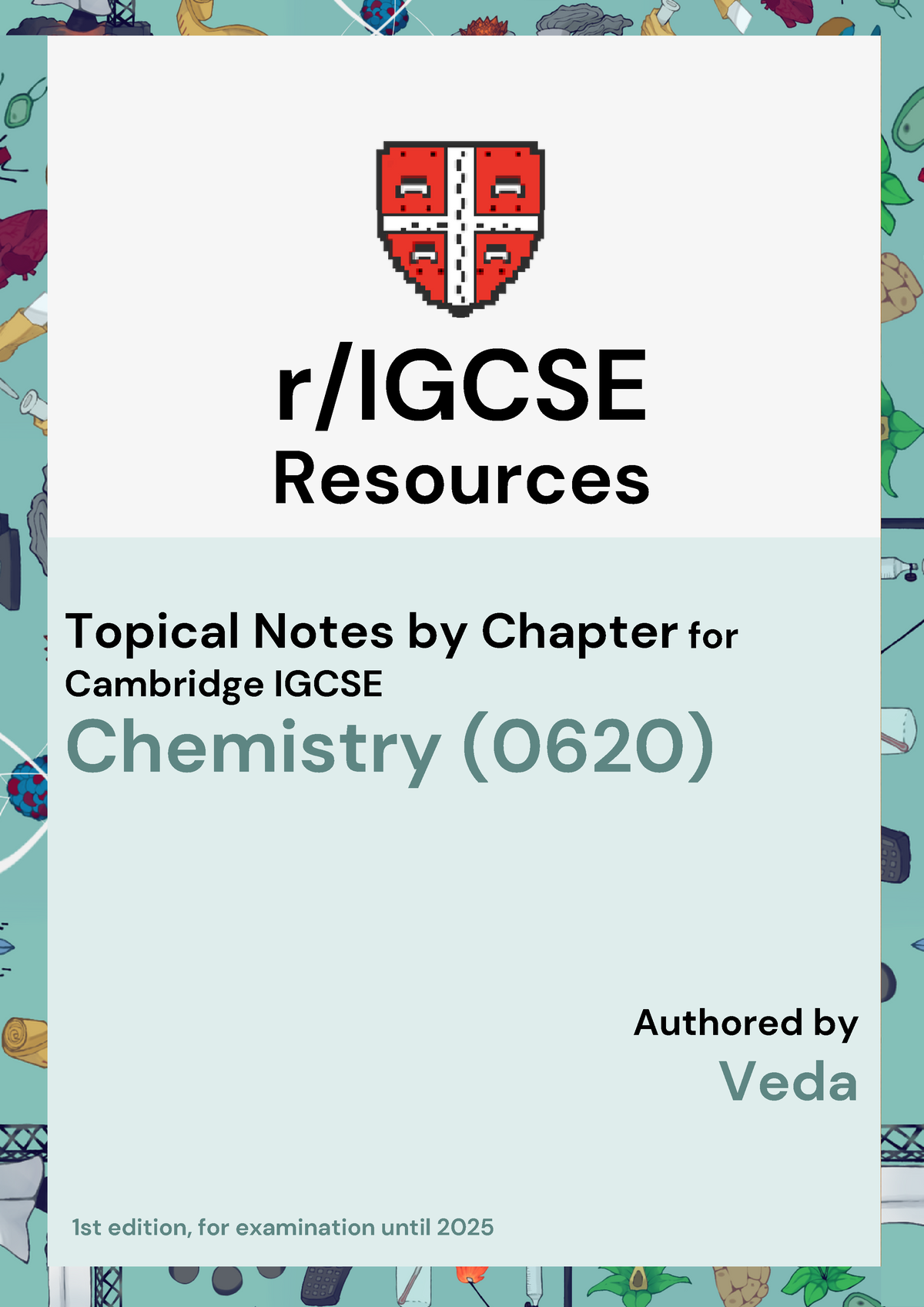 R Igcse Resources Topical Notes By Chapter For Igcse Chemistry Written ...