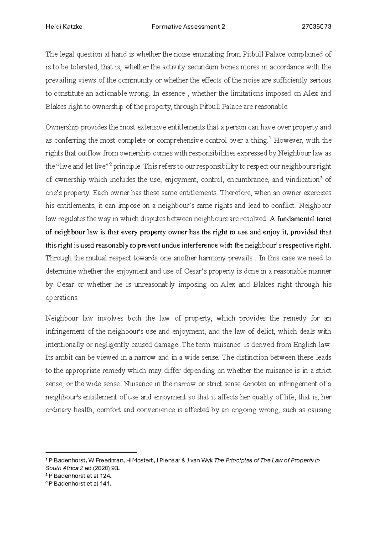 FAF 2 - Formative Assesment - The legal question at hand is whether the ...