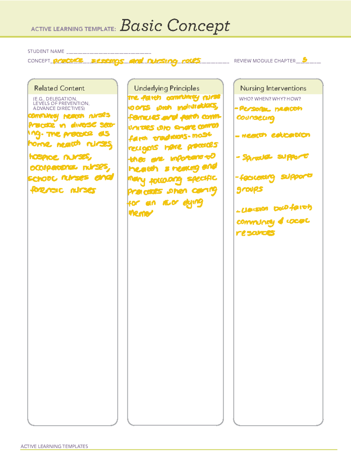 Basic concept restricted - ACTIVE LEARNING TEMPLATES Basic Concept ...