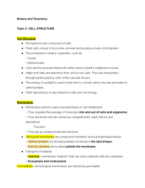 Botany AND Taxonomy- Introduction to Botany - BOTANY AND TAXONOMY TOPIC ...