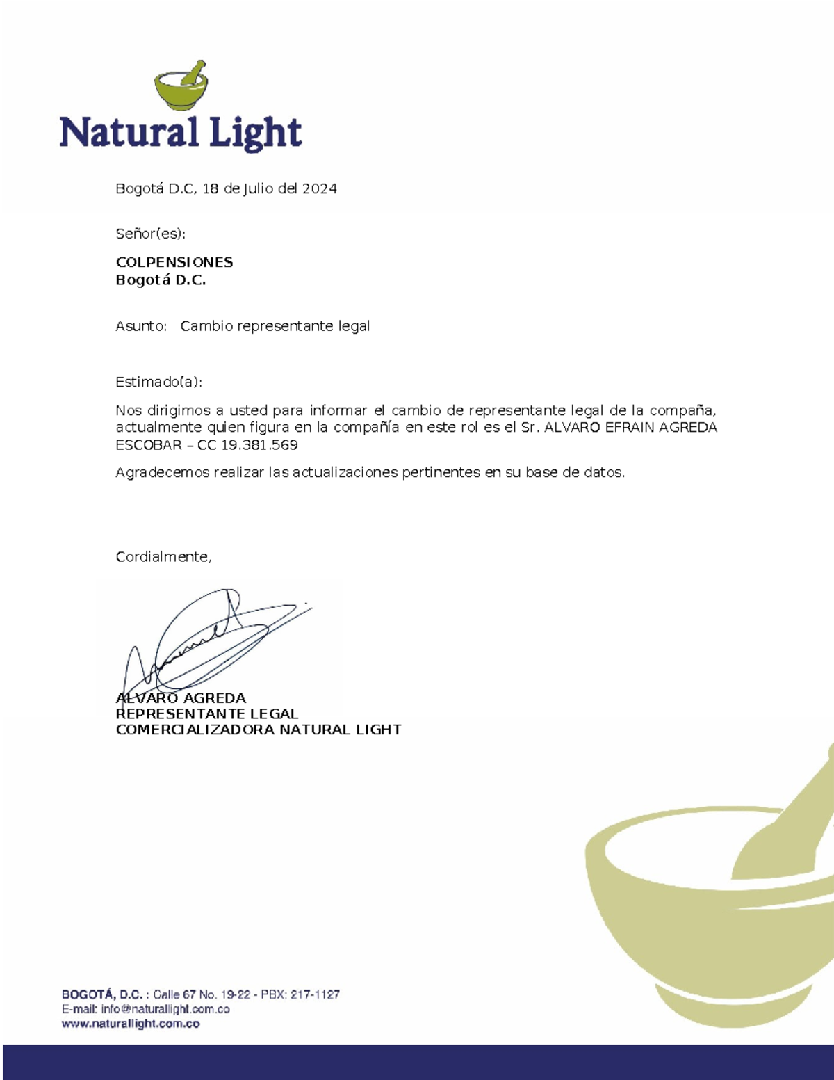 Carta - Reclamación EPS - bse phsyical education+ - Bogotá D, 18 de ...