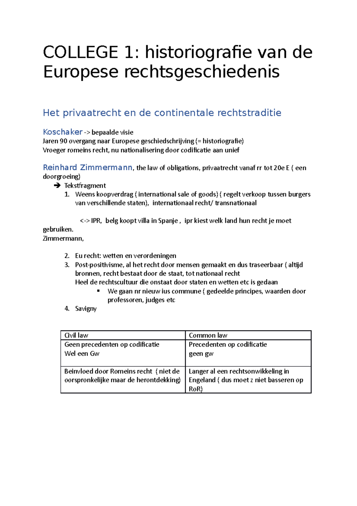 College 1 - Uitleg Bij Powerpoint - COLLEGE 1: Historiografie Van De ...