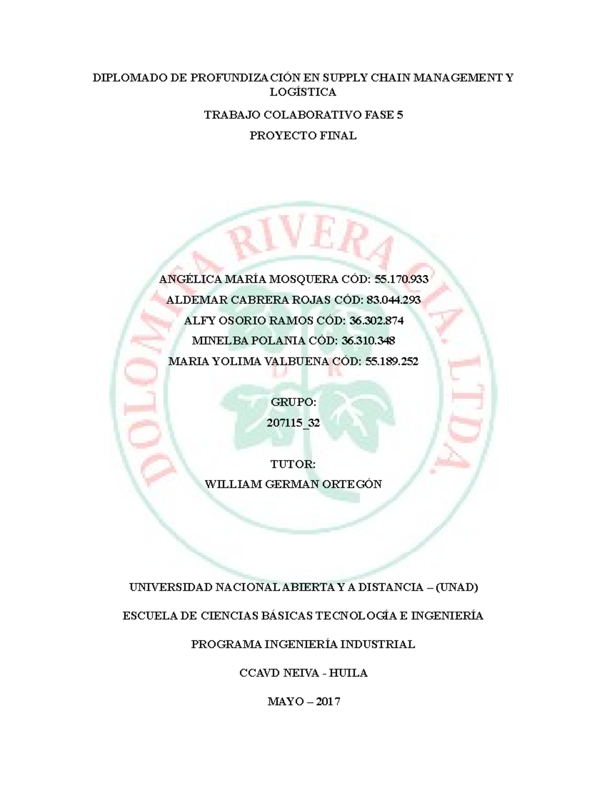 36302874 DIPLOMADO DE PROFUNDIZACIÓN EN SUPPLY CHAIN MANAGEMENT Y