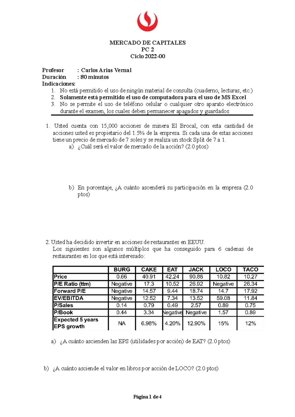 PC 2 2022 0 Mercado de Capitales ·verano 2022 - MERCADO DE CAPITALES PC ...